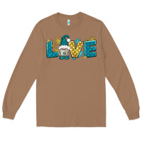 Toasted Coconut love winter gnome Long Sleeve Tee - NancyCooperArtShop