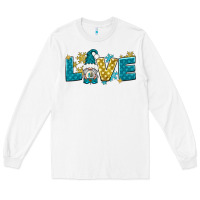 White love winter gnome Long Sleeve Tee - NancyCooperArtShop
