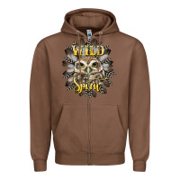 Chestnut wild spirit owl Zipper Hoodie - BarkalooDesign