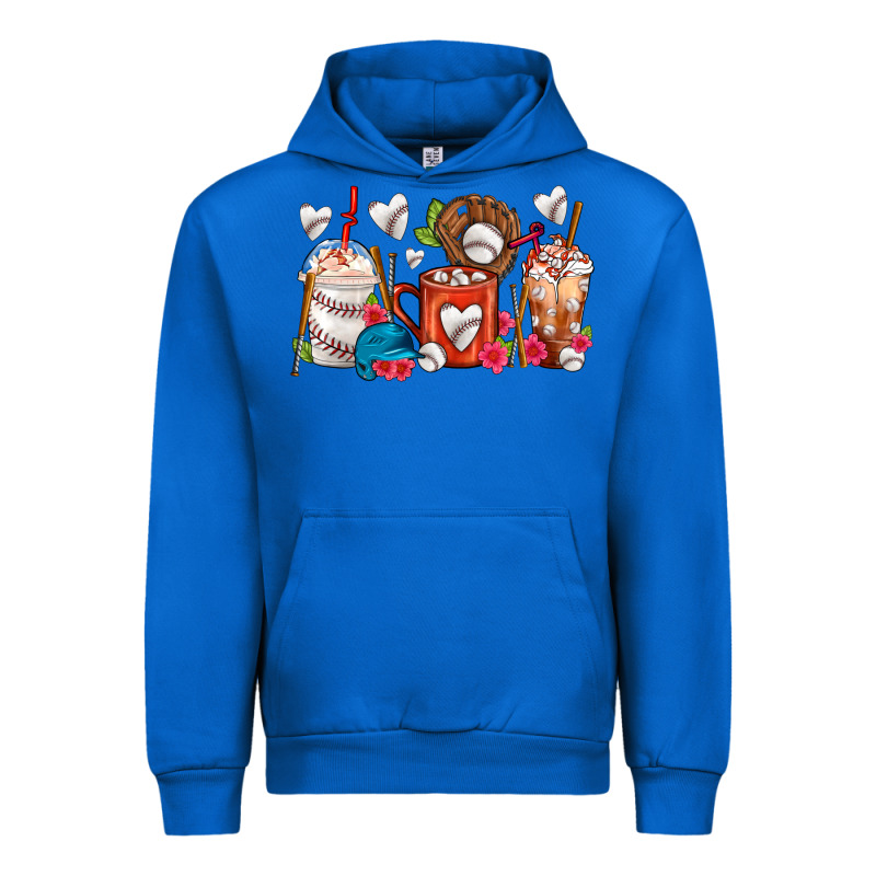 Baseball Coffee Cups Urban Hoodie by FaDigitalArtStudio | Teevron