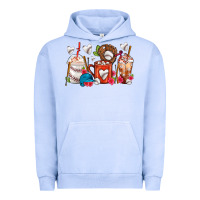 Pigment Grape Ice Baseball Coffee Cups Urban Hoodie - FaDigitalArtStudio