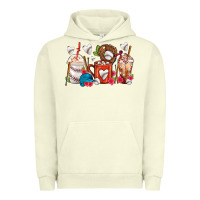 Pigment Pistachio Baseball Coffee Cups Urban Hoodie - FaDigitalArtStudio