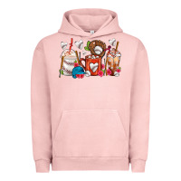 Pigment Salmon Baseball Coffee Cups Urban Hoodie - FaDigitalArtStudio