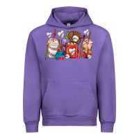 Tulip Baseball Coffee Cups Urban Hoodie - FaDigitalArtStudio