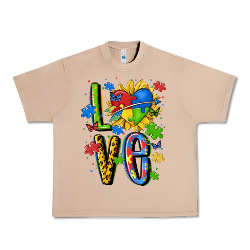 Autism Love Urban Heavy Tee by MaliasSmallBusiness | Teevron