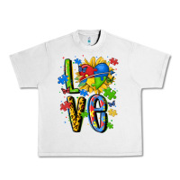 Lunar Rock autism love Urban Heavy Tee - MaliasSmallBusiness