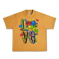 Peanut Butter autism love Urban Heavy Tee - MaliasSmallBusiness