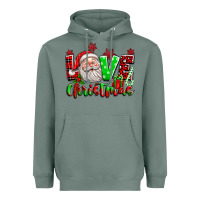 Sage love christmas santa Heavyweight Hoodie - texasbilliewilder