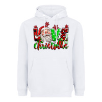 White love christmas santa Heavyweight Hoodie - texasbilliewilder