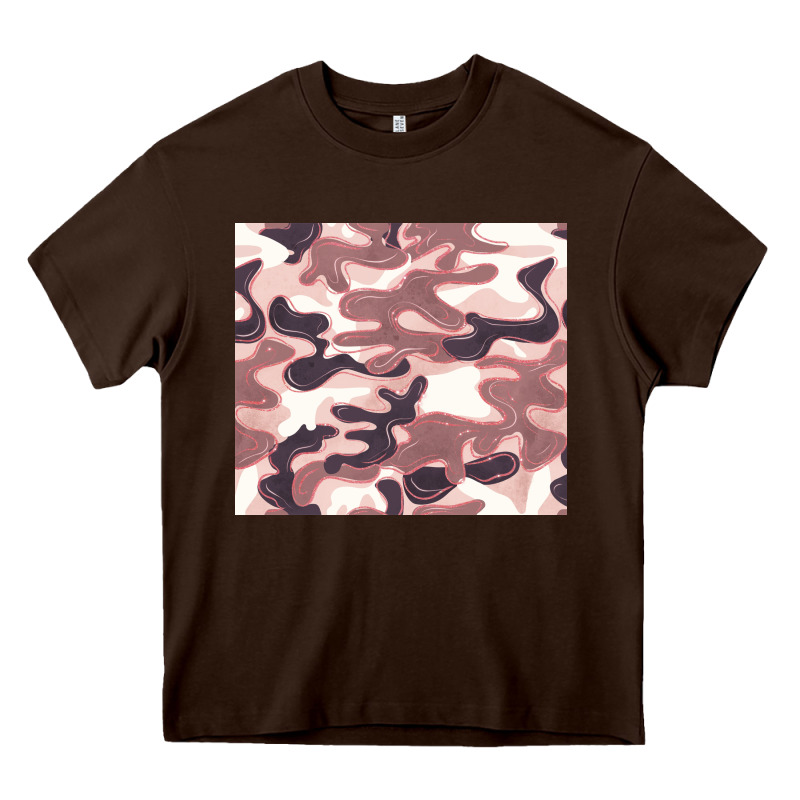 Milky Camouflage Heavy Core Tee by BarkalooDesign | Teevron