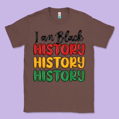 I Am Black History Classic Tee Designed By Maliassmallbusiness