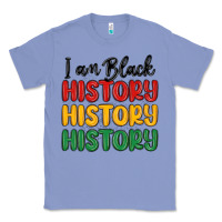 Colony Blue i am black history Classic Tee - MaliasSmallBusiness