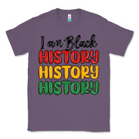 Lavender i am black history Classic Tee - MaliasSmallBusiness