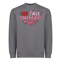 Storm my first valentines day Heavyweight Sweatshirt - MaliasSmallBusiness