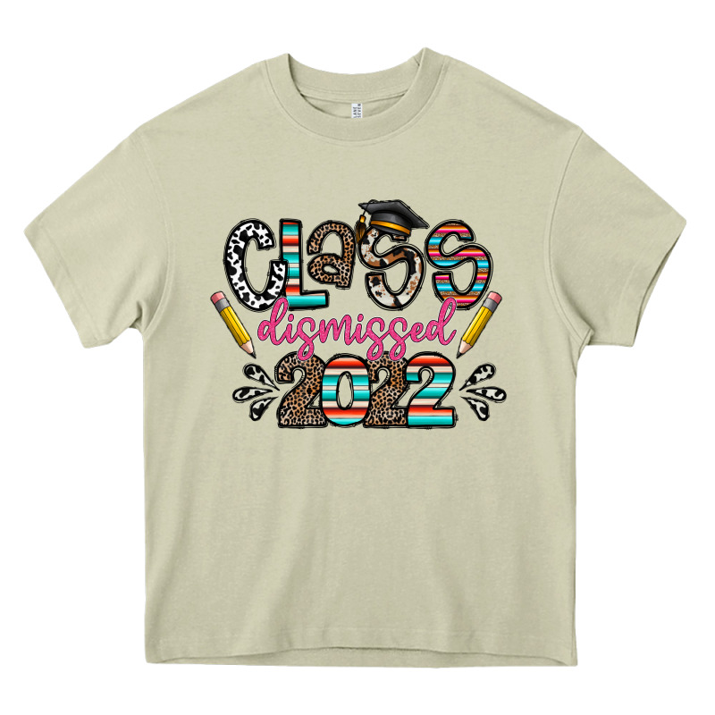 Class Dismissed 2022 Heavy Core Tee by CowhideDigitalArt | Teevron