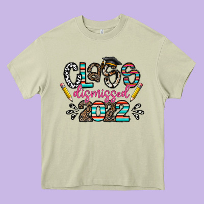 Class Dismissed 2022 Heavy Core Tee Designed By Cowhidedigitalart