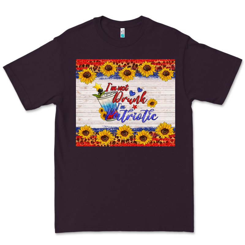 I'm Not Drunk I'm Patriotic Premium Tee by HRA Design Shop | Teevron