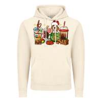Vintage Artic Christmas coffee cups with Beagle Vintage Hoodie - RanaPortraitStore
