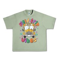 Oil Green field trip vibes Urban Heavy Tee - MaliasSmallBusiness