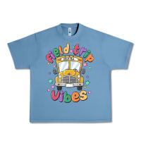 Pebble Blue field trip vibes Urban Heavy Tee - MaliasSmallBusiness
