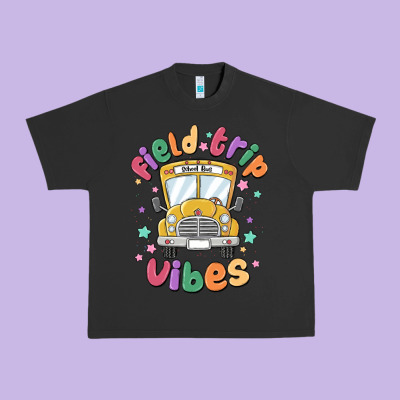 Field Trip Vibes Urban Heavy Tee Designed By Maliassmallbusiness