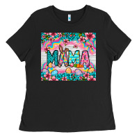 Black Easter Mama Leopard tumbler Easter Day Ladies Tee - Neo Western