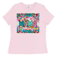Bubblegum Pink Easter Mama Leopard tumbler Easter Day Ladies Tee - Neo Western