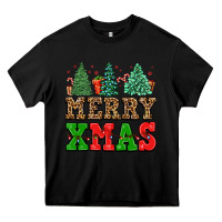 Black merry xmas Heavy Core Tee - FaDigitalArtStudio