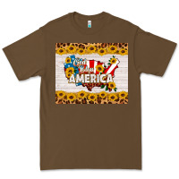 Cacao god bless america Premium Tee - HRA Design Shop