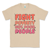 Mushroom fight poverty not poor people Classic Tee - MaliasSmallBusiness