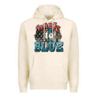 Tofu Back to blue 4th of july Premium Hoodie - HowdyJamesFarm