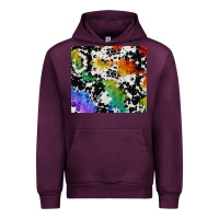 Mauve Wine rainbow pride cowhide tumbler Urban Hoodie - FaDigitalArtStudio