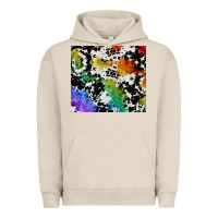 Pigment French Oak rainbow pride cowhide tumbler Urban Hoodie - FaDigitalArtStudio