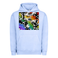 Pigment Grape Ice rainbow pride cowhide tumbler Urban Hoodie - FaDigitalArtStudio