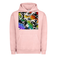 Pigment Salmon rainbow pride cowhide tumbler Urban Hoodie - FaDigitalArtStudio