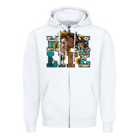 Western Momlife Skull With Bandana Zipper Hoodie | Teevron