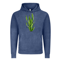 Vintage Denim snake plant Vintage Hoodie - LillyAllenDesigns