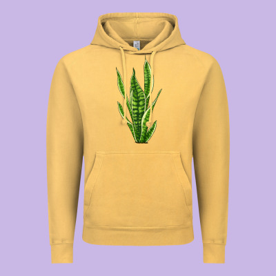 Snake Plant Vintage Hoodie Designed By Lillyallendesigns