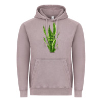 Vintage Zinc snake plant Vintage Hoodie - LillyAllenDesigns