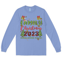 Colony Blue custom family christmas 2023 marking memories toge Long Sleeve Tee - MaliasSmallBusiness