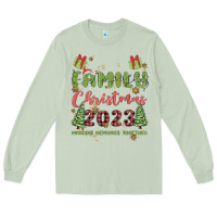 Matcha custom family christmas 2023 marking memories toge Long Sleeve Tee - MaliasSmallBusiness
