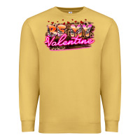 Antique Gold be my valentine Premium Sweatshirt - HowdyJamesFarm