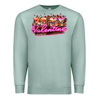 Seafoam be my valentine Premium Sweatshirt - HowdyJamesFarm