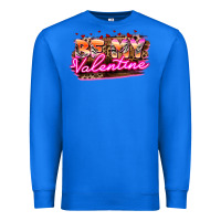 True Royal be my valentine Premium Sweatshirt - HowdyJamesFarm