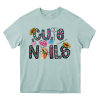 Arona cute nails Heavy Core Tee - CowhideDigitalArt