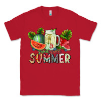 Red summer Classic Tee - CowhideDigitalArt