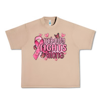 Burro nobody fights alone cancer Urban Heavy Tee - MaliasSmallBusiness