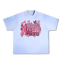 Grape Ice nobody fights alone cancer Urban Heavy Tee - MaliasSmallBusiness