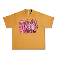 Peanut Butter nobody fights alone cancer Urban Heavy Tee - MaliasSmallBusiness