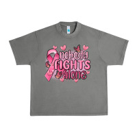 Tornado nobody fights alone cancer Urban Heavy Tee - MaliasSmallBusiness